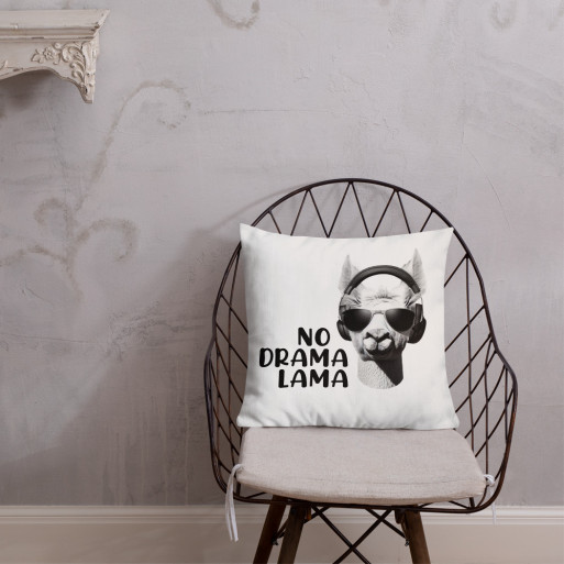 No drama best sale llama pillow