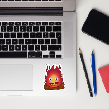 Happy Flame Sticker