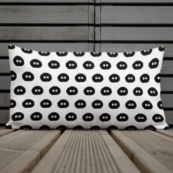 Soot Sprite premium pillow